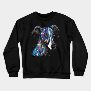 Patriotic Whippet Crewneck Sweatshirt